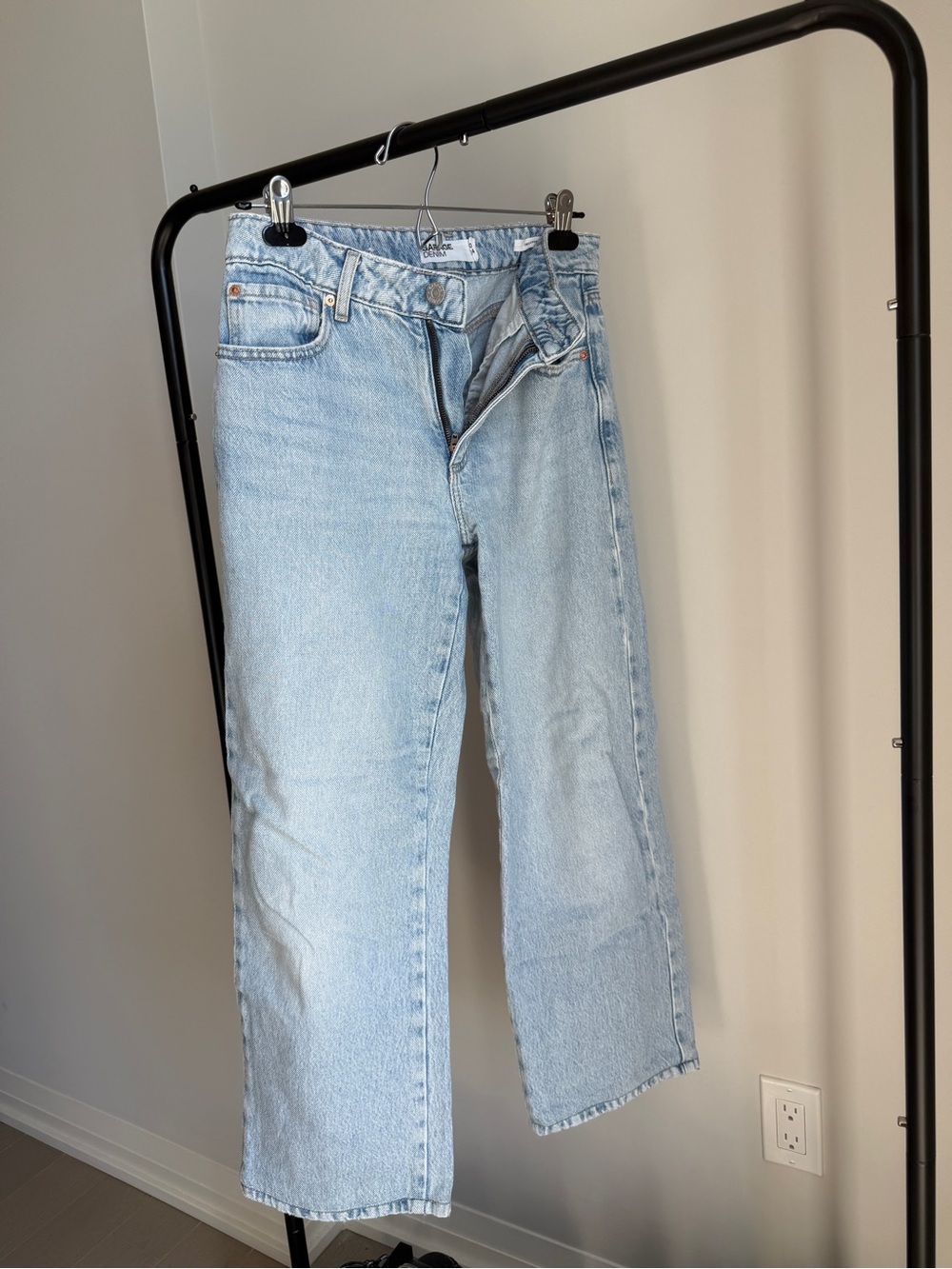 Garage Light Blue Slouchy Jeans